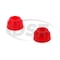 Energy Suspension Top 0650 Outside DiameterBottom 1625 Outside Diameter Round Red Polyurethane 9.13119R - alternate 3